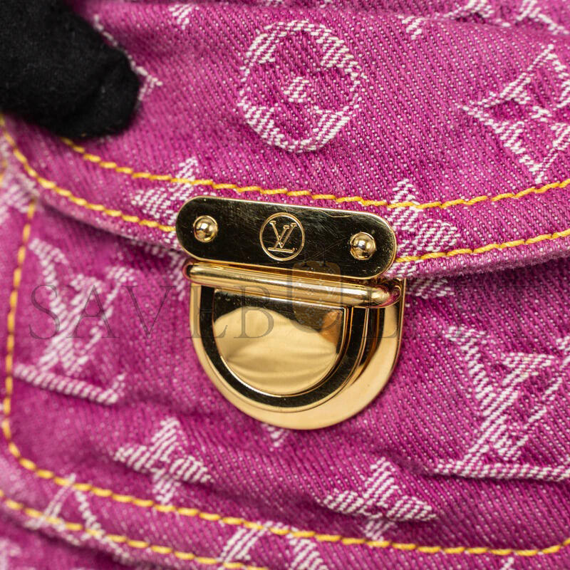 LOUIS VUITTON DENIM SPEEDY NEO MONOGRAM FUCHSIA (31*16.5*16cm)